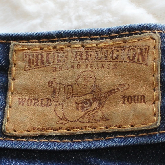 True Religion True Essential Denim Straight Jeans - Picture 3 of 6